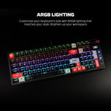 FANTECH MK918 ATOM PRO97 WIRELESS MECHANICAL GAMING KEYBOARD BLACK