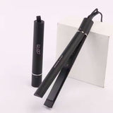ENZO EN-3310 portable, USB-rechargeable cordless hair straightener