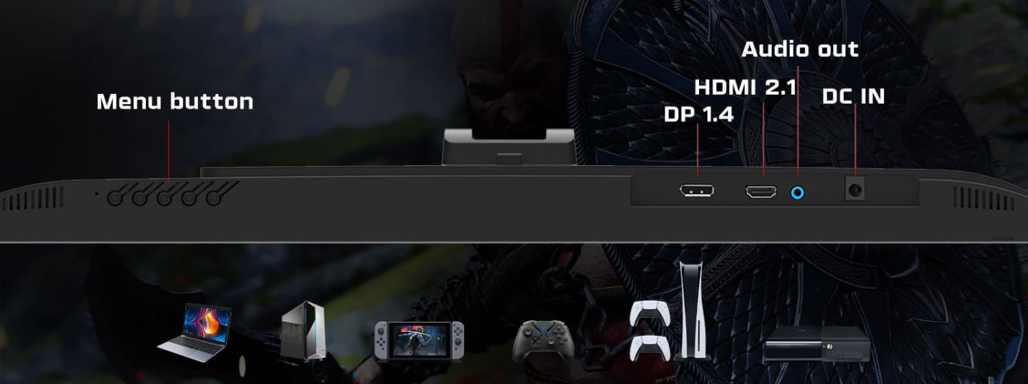 Gameon gops27180ips pro series 27’’ fhd 180hz mprt 0.5ms hdmi 2.1 fast ips