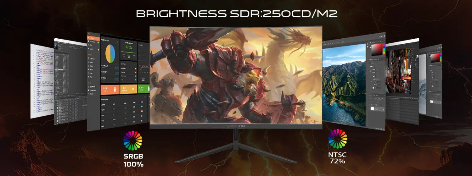 Gameon goc27f180va pro series 27’’ fhd 180hz mprt 0.5ms hdmi 2.1 va panel