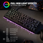 ATTACK SHARK X68 HE Rapid Trigger Mechanical Gaming Keyboard 60% Wired TKL with Adjustable Actuation,Hall Effect Magnetic Switch,8KHz Polling Rate,RGB Backlit,Top Mount for PC Mac Esport Gamer(Black) - - Fun Touch Shop