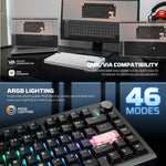 Fantech MK921 MAXFIT8 QMK Mechanical Keyboard - - Fun Touch Shop