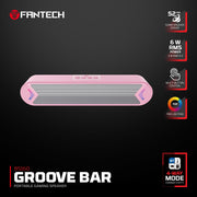 Fantech Bluetooth Speaker Groove Bar BS160 PINK - - Fun Touch Shop