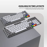 Fantech MK915 75% Low Profile Wireless Mechanical Keyboard SUPER MAXFIT AIR83 Brown Switch