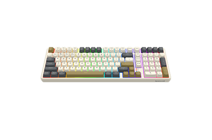 Redragon k528 wireless gaming keyboard bluetooth computer keyboards creamy cute with number pad rgb backlit tri-mode