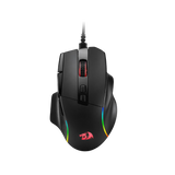 Redragon M925 Wired Gaming Mouse, 24,000 Max DPI Optical Gaming Mouse with 10 Programmable Buttons, Ergonomic Natural Grip Build, Software Supports DIY...