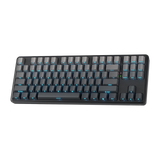 Redragon K707 HE Rapid Trigger Gaming Keyboard, 87 Keys TKL Wired Mechanical Keyboard w/Hyper-Fast Actuation Hall Effect Magnetic Switch, Actuation Point Adjustable, Side Printed PBT Gradient Keycaps