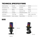 Fantech MCX04 Leviosa Aura Condenser Microphone