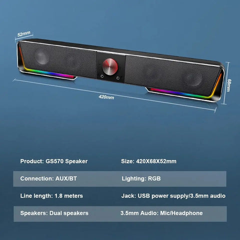 REDRAGON GS570 DARKNETS Speaker