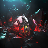 Mercury M1 Pro Gaming Mouse - Battle-Worn Silver Mist