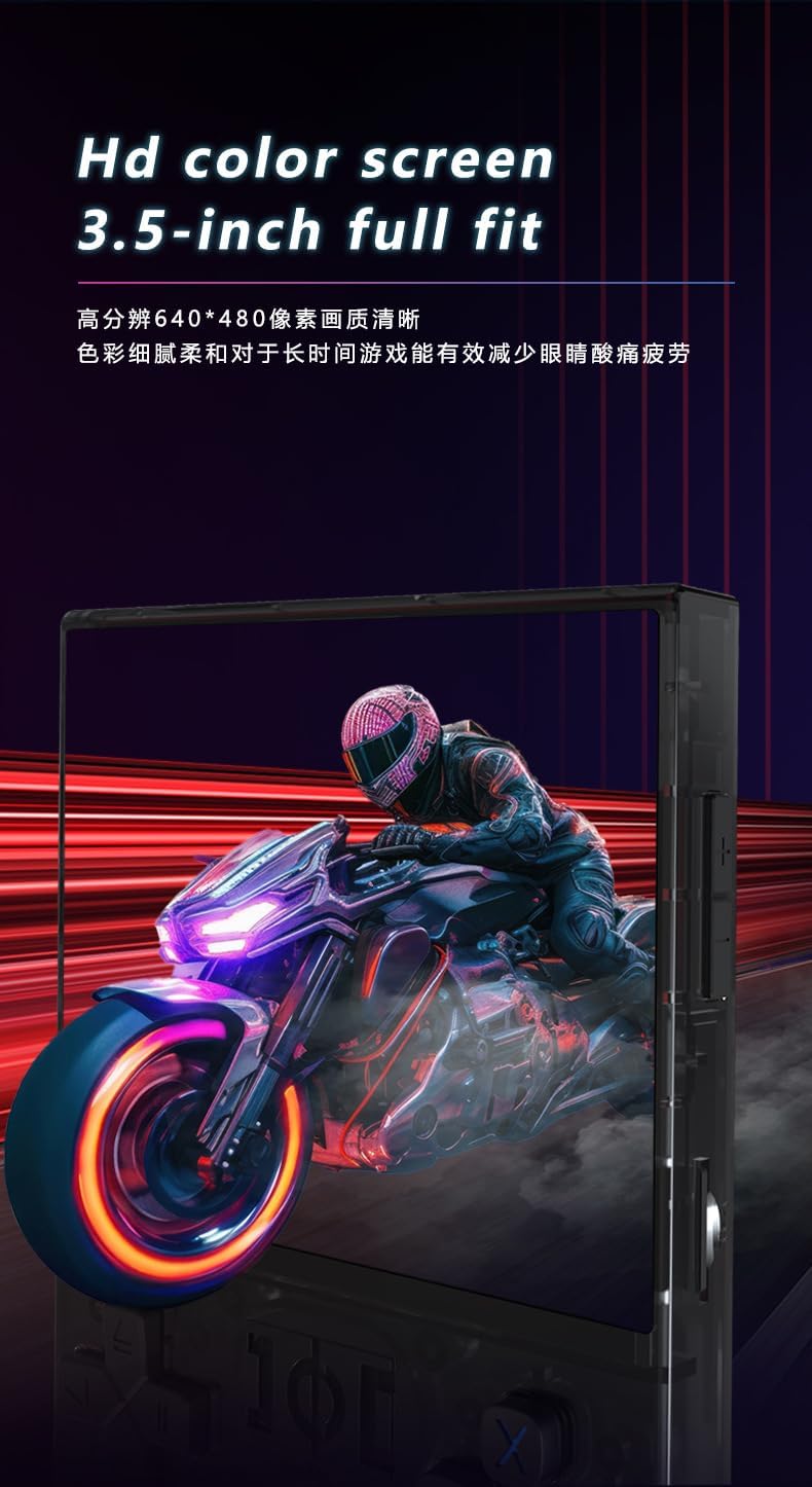 2025 R36 Pro 3.5inch IPS 128GB 18000+ Games Video Handheld Game Players 4000mAh