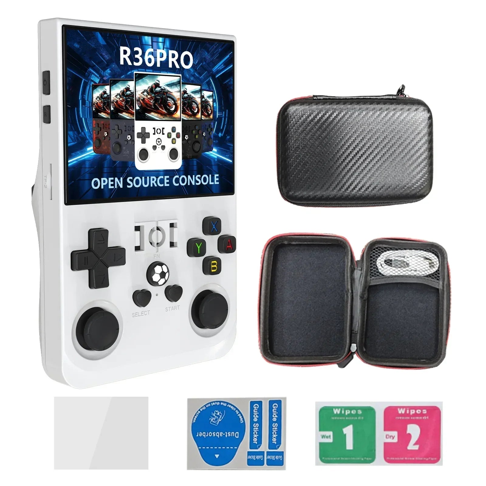 2025 R36 Pro 3.5inch IPS 128GB 18000+ Games Video Handheld Game Players 4000mAh