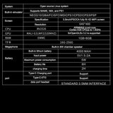 2025 R36 Pro 3.5inch IPS 128GB 18000+ Games Video Handheld Game Players 4000mAh