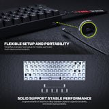 Fantech Magnetic Switch Keyboard ATOM HE68 SERIES MK811 ,White