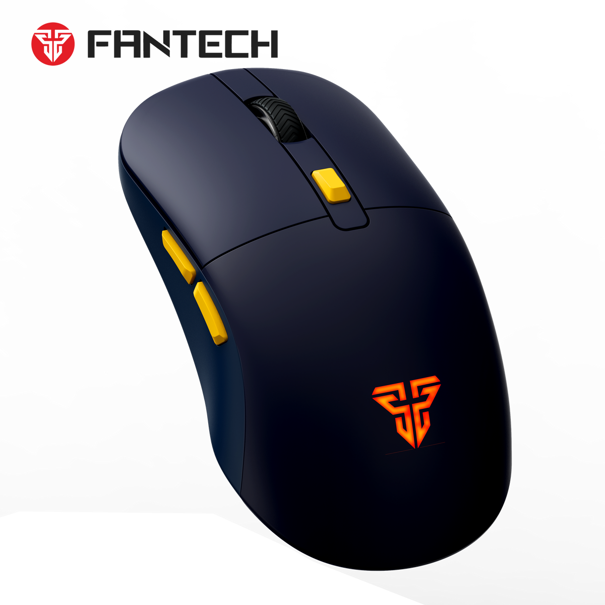 Fantech wg9rd wireless gaming mouse with charging magnetic base three mode 12000dpi customized e-sports gamer mouse