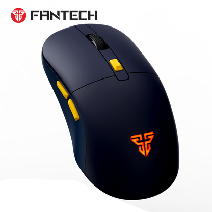 Fantech wg9rd wireless gaming mouse with charging magnetic base three mode 12000dpi customized e-sports gamer mouse