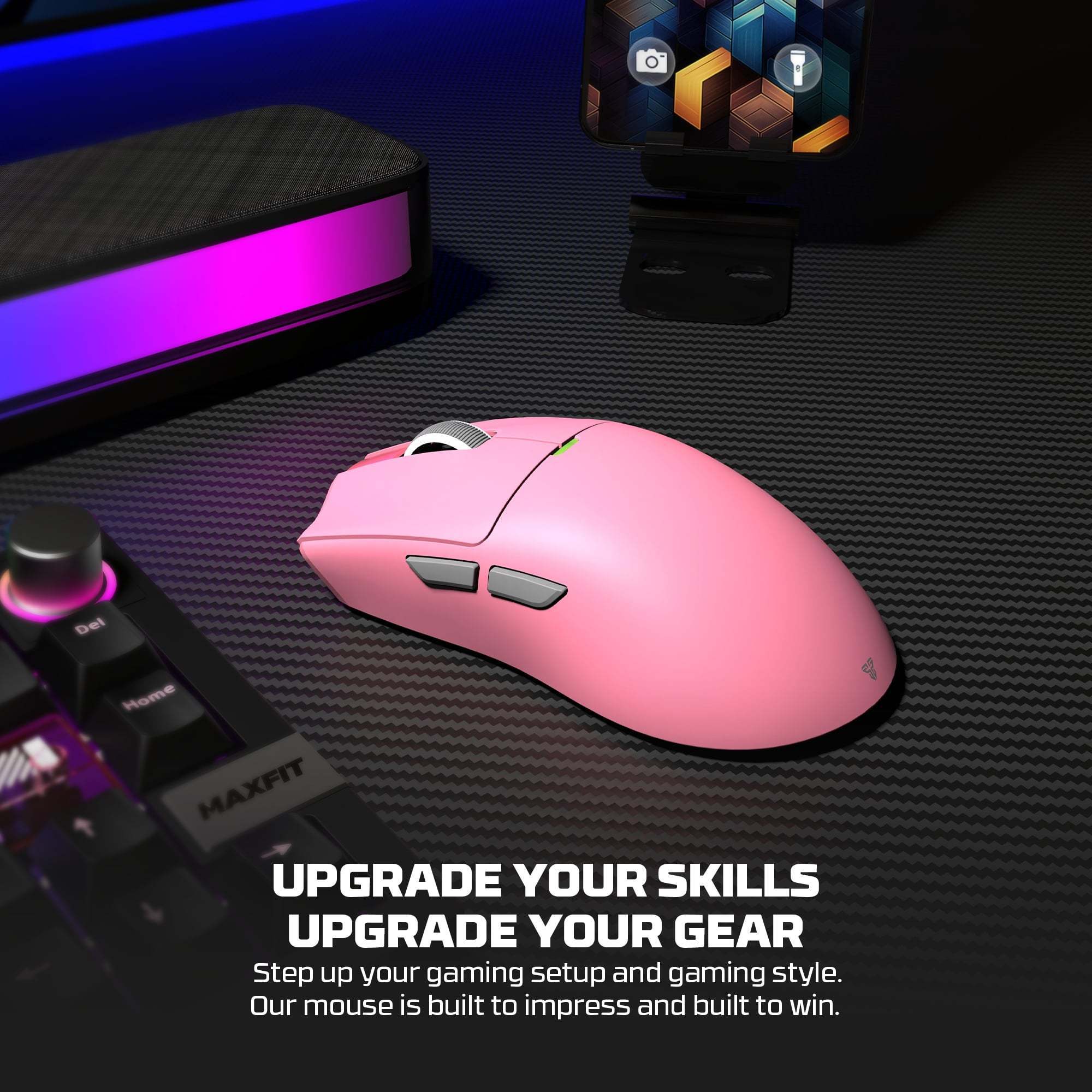 Fantech WG13S Tanto S Wireless Gaming Mouse 8k - - Fun Touch Shop