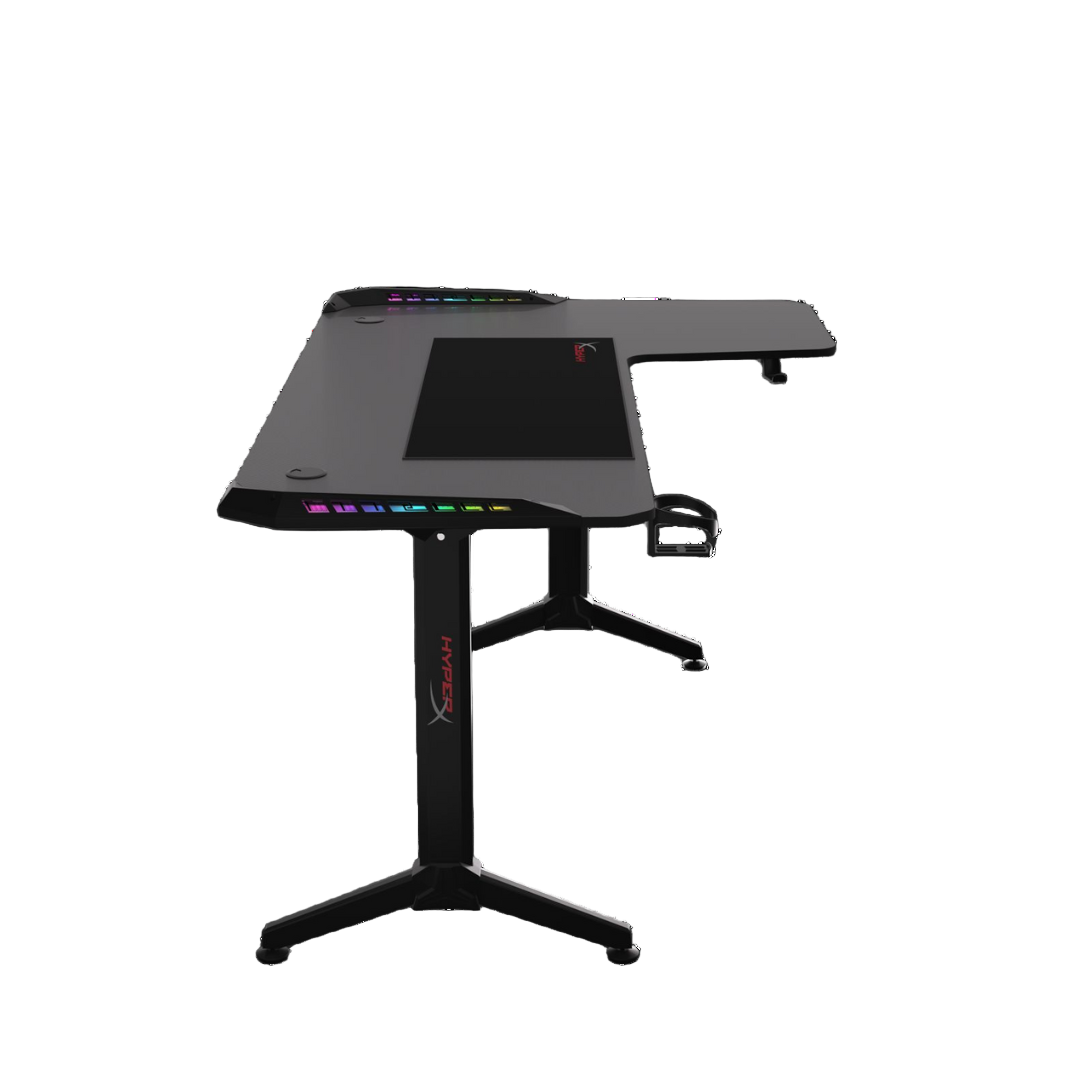 Hyperx Gaming Desk (L) 160*60 cm           ( L : 100cm ) RGB LIGHTING - - Fun Touch Shop