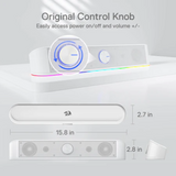 Redragon GS560 Adiemus Gaming Speaker | White Audio 25 JOD