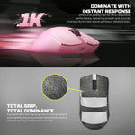 FANTECH TANTOE WG13E Wireless Mouse Three-mode switching and Magnetic Rechargeable Dock PixArt PAW3311 Up to 45 hours Macro Mic - Black - - Fun Touch Shop
