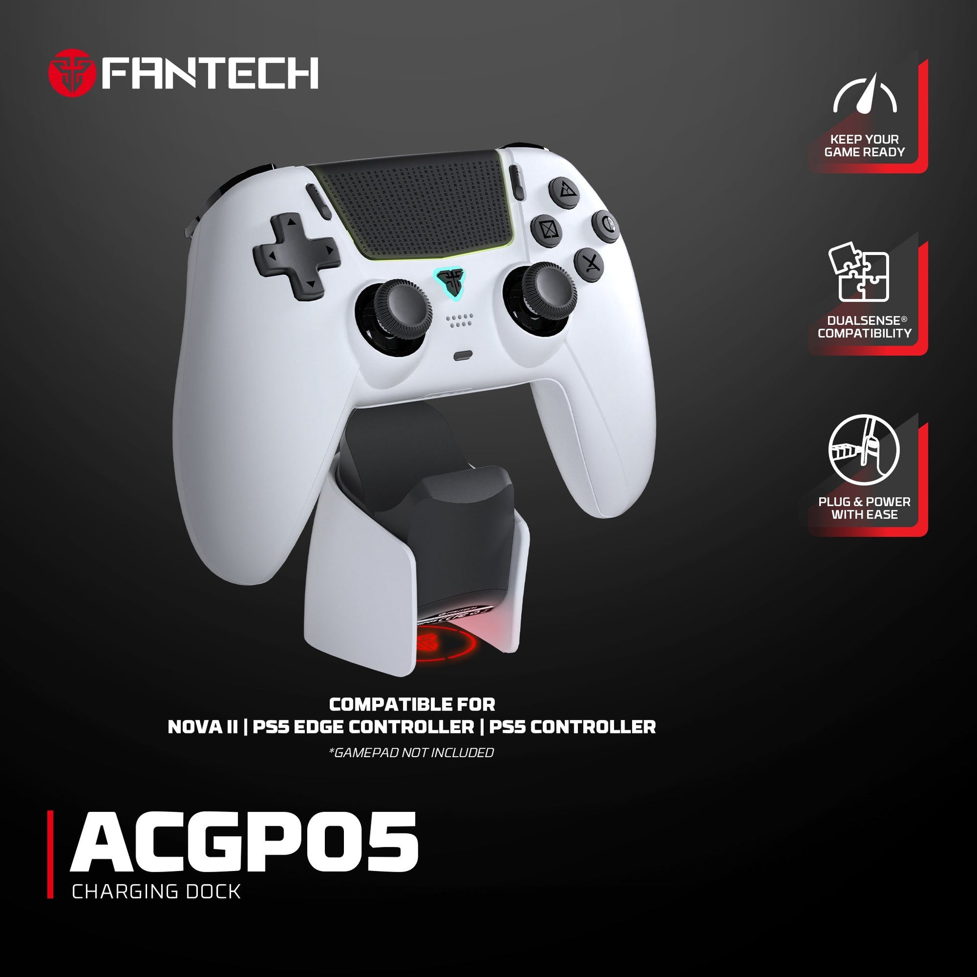 FANTECH ACGP05 CHARGING DOCK FOR WGP15 - - Fun Touch Shop