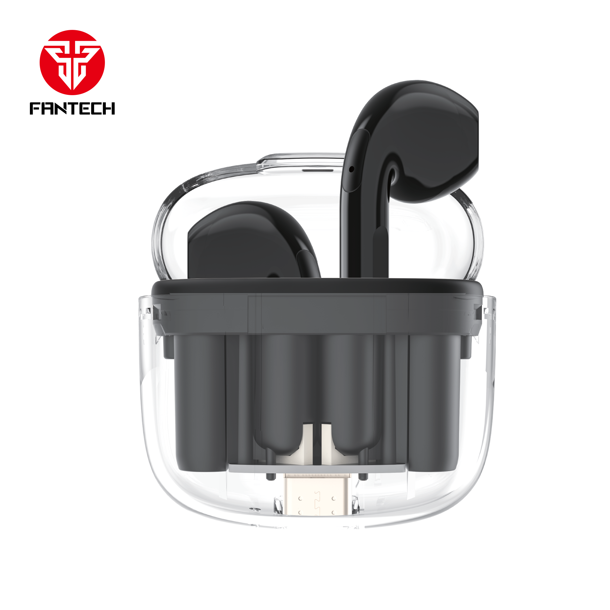 Fantech TWS Bluetooth Wireless Wave 10 TW10 Built - in Microphone Audio 15 JOD