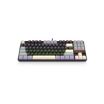 Redragon K552 Mechanical Gaming Keyboard, 87-Key Compact, LED Gaming Keyboard with Red Switches, Anti-Ghosting, Metal Frame for PC Gaming & Typing, Beginner-Friendly (Eclipse Gilded) - - Fun Touch Shop