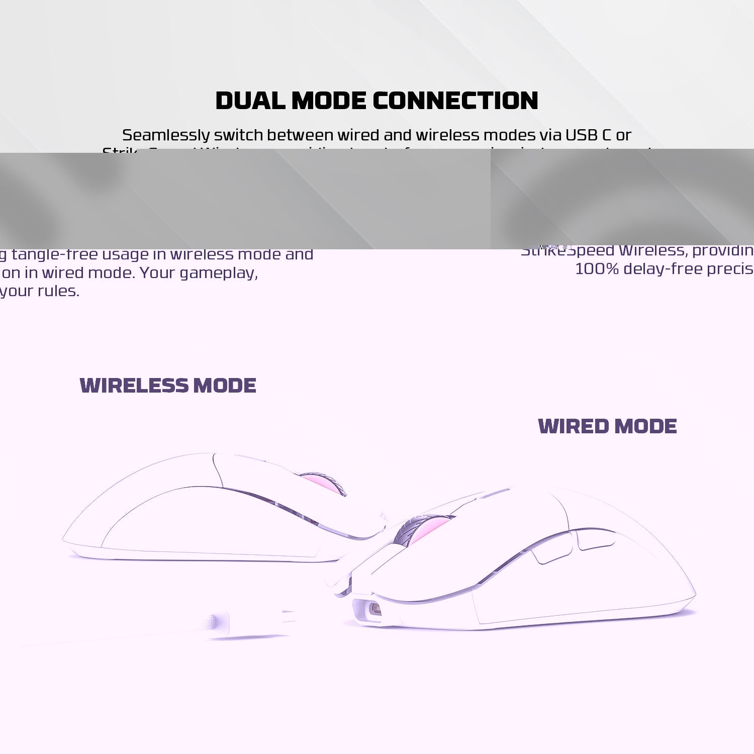 FANTECH WGC5S BLAKE S DUAL MODE WIRELESS GAMING MOUSE - BLACK - - Fun Touch Shop