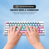 Fantech MK611 Atom X63 Ame Edition - White