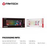 FANTECH MK918 ATOM PRO97 WIRELESS MECHANICAL GAMING KEYBOARD WHITE