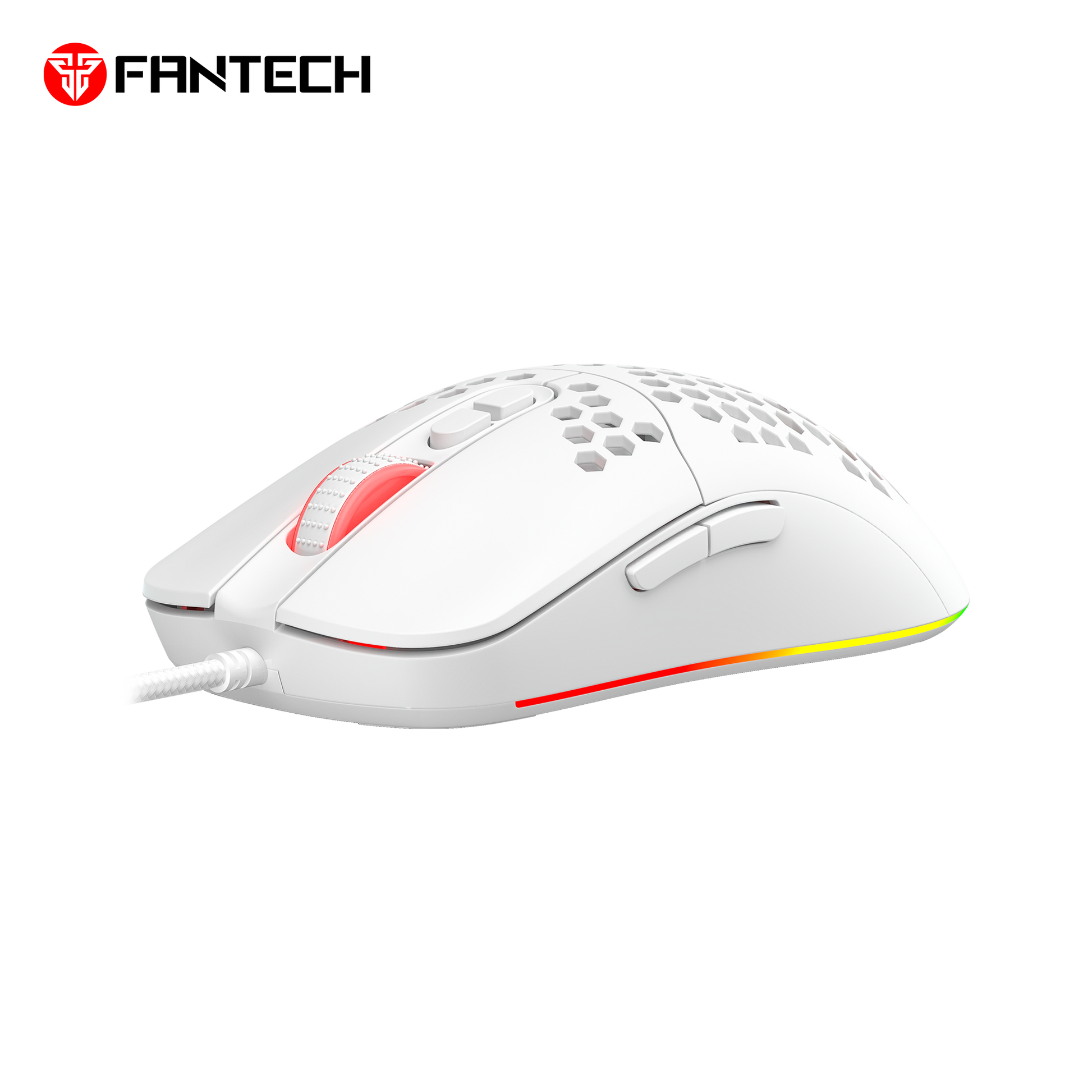 Fantech HERO X18 Gaming Mouse RGB White - - Fun Touch Shop