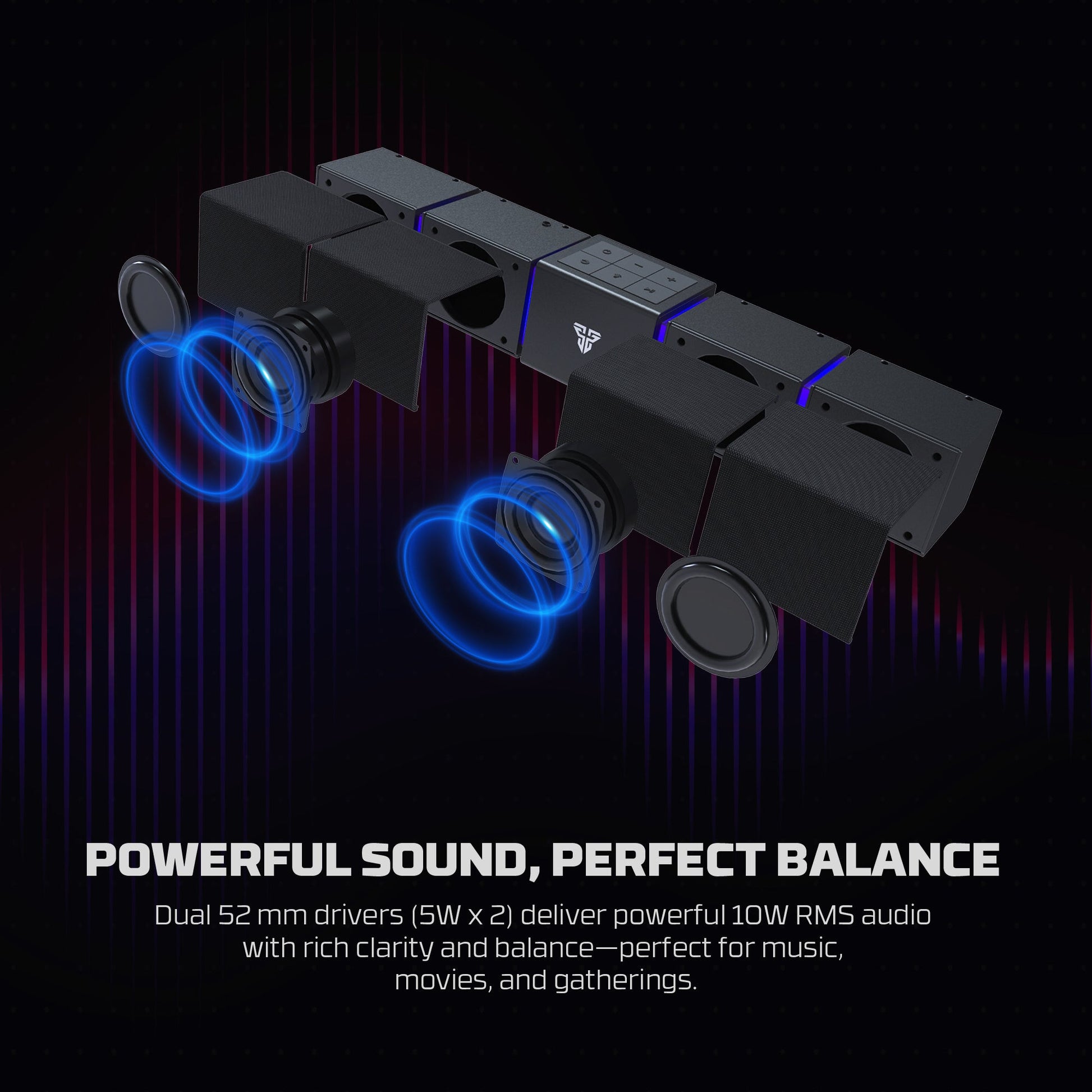 Fantech Bluetooth Speaker Groove Bar Pro BS163 - - Fun Touch Shop