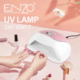 ENZO Professional EN-018 Salon Nail Polish UV LED Lamp Nail Dryer Portable