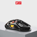 GravaStar Mercury M2 Wireless Gaming Mouse with 26,000 DPI, PAW3395DM Sensor -79g Lightweight Hollowed-Out Design -5 Programmable Buttons -5 Dynamic Lightsync RGB - Stealth Black