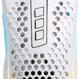 REDRAGON Mouse Gamer Storm Pro M808w-ks White Wireless, Honeycomb Shape, Wireless, 2.4GHz, USB Dongle/USB Wiring, 16000dpi - 8 Programmable Buttons