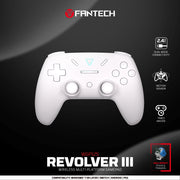 FANTECH Revolver III WGP12S - Wireless Multi-Platform Gamepad -  WHITE - - Fun Touch Shop