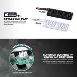 Fantech Magnetic Switch Keyboard ATOM HE68 SERIES MK811 ,White