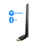 DM AD087 Bluetooth 5.0 Adapter - 600Mbps Dual Band WiFi Transceiver Access Point