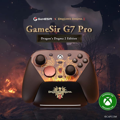 Gamesir g7 pro wired xbox controller for series x|s wireless pc gamepad tmr joysticks hall effect triggers 1000hz