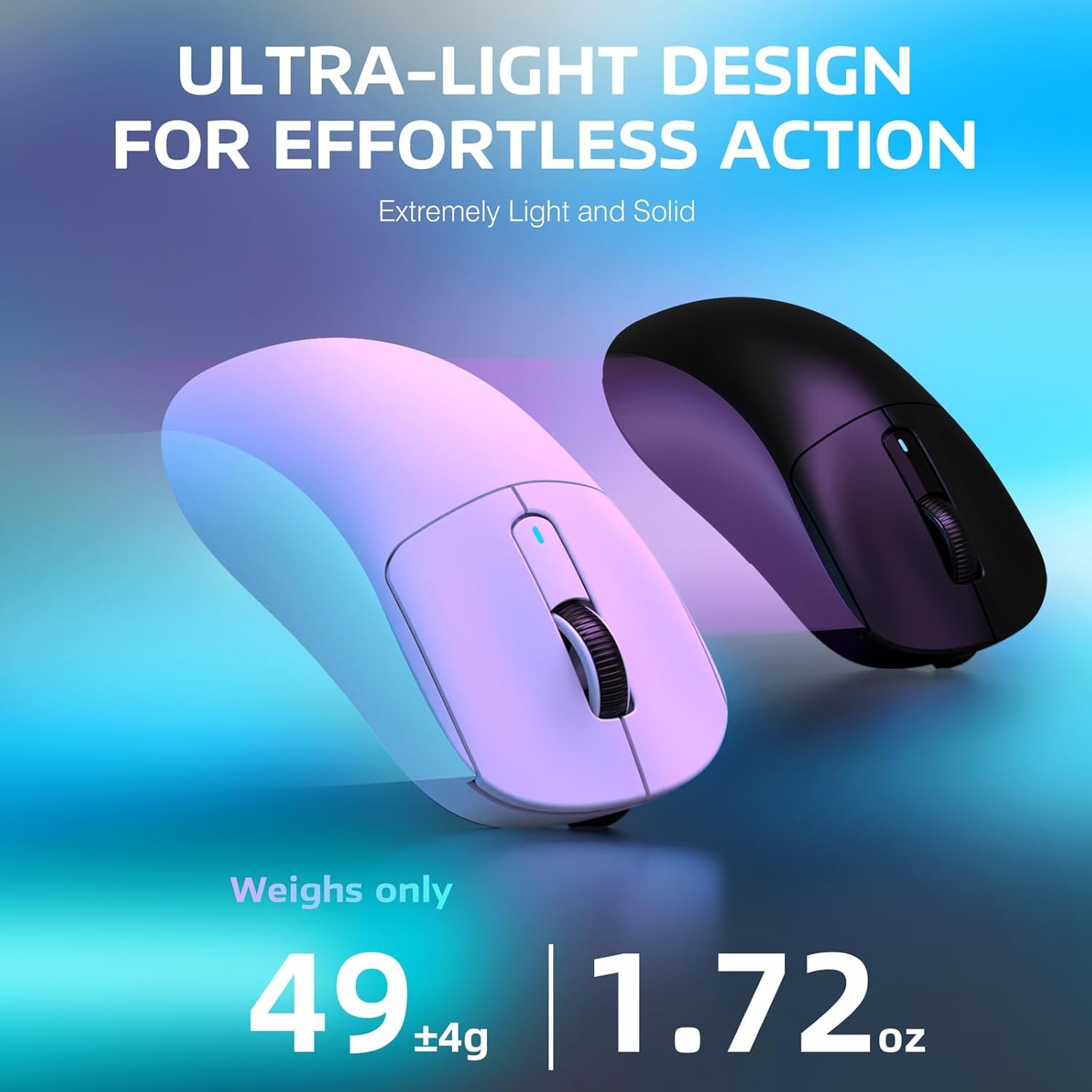 ATTACK SHARK X3PRO 4K/8K Lightweight Wireless Gaming Mouse with Tri-Mode(Wired/2.4GHz/BT),PAW3395 Optical Sensor,26K DPI,Kailh GM8.0 Switch,Long Battery,7 Buttons for PC/Laptop/Win/Mac(White)