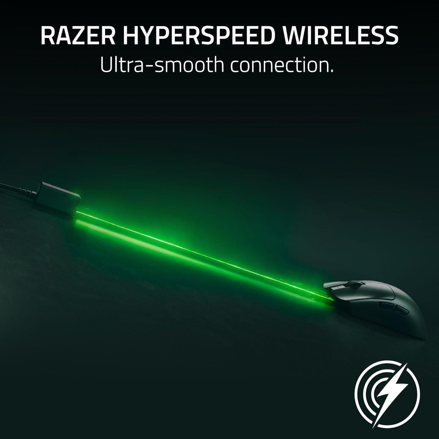 Razer Viper V3 Pro Wireless Esports Gaming Mouse: Symmetrical - 54g Lightweight - 8K Polling - 35K DPI Optical Sensor - Gen3 Optical Switches - 8 Programmable Buttons - 95 Hr Battery - Black.