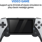 M25 Handheld Game Console Television HDMI-Compatible 4.3 Inch 64G 20000+Games 80*272 LCD Screen Handheld HDTV Game Dual Wireless Controller Gift
