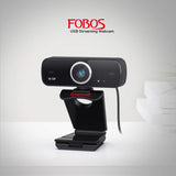 Redragon Webcam Gamer and Streamer Fobos 2 720p GW600-1  Black