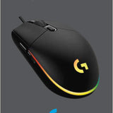 Logitech G102 Light Sync Gaming Wired Mouse with Customizable RGB Lighting