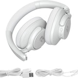 Redragon H610 Wireless Gaming Headset for PC, Mac, NS, Phone - BT 5.3 with ANC Noise Cancellation, 40H Battery, Lightweight, Over-Ear Headphones with Built-in Mic, Black