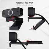 Redragon Webcam Gamer and Streamer Fobos 2 720p GW600-1  Black