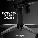 Nordic Game Supply HyperX Blast Gaming Chair - Ergonomic Gaming Chair, Leather Upholstery Video Chair - Red Black PC Racing Tilt Gaslift Foam Armrests Office Secret Hyper X Chair Lab - N=Black - - Fun Touch Shop