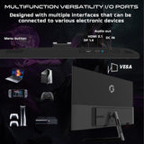 GAMEON GOPS27180IPS Pro Series 27" FHD, 180Hz, MPRT 0.5ms, HDMI 2.1, Fast IPS Gaming Monitor (Supports PS5) - Black