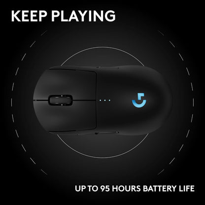 Logitech g pro 2 lightspeed wireless gaming mouse right- or left-handed mouse with up to 4 customizable and switchable