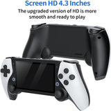 M25 Handheld Game Console Television HDMI-Compatible 4.3 Inch 64G 20000+Games 80*272 LCD Screen Handheld HDTV Game Dual Wireless Controller Gift